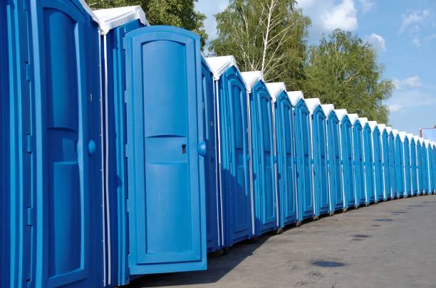 Porta potty delivery and setup in North Browning, MT